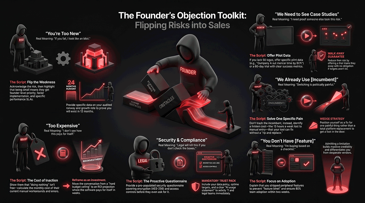 Startup sales objection handling toolkit