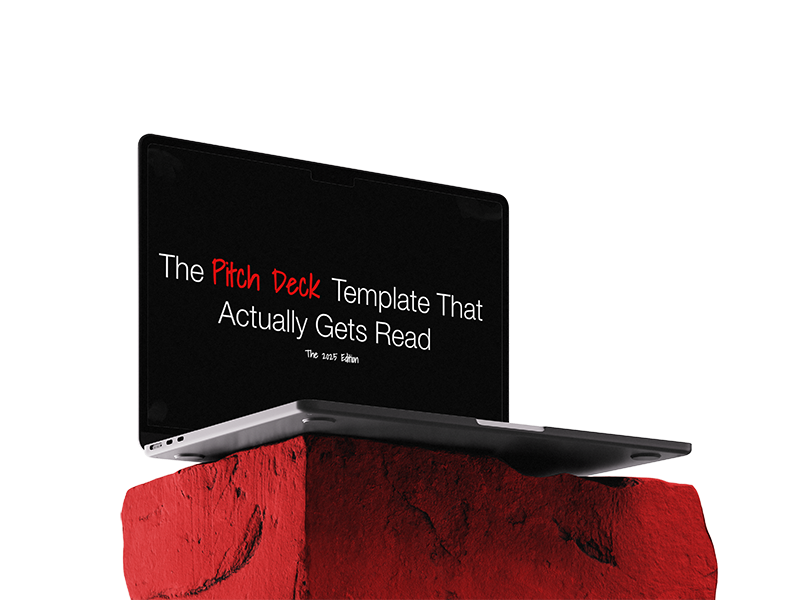 Seed Round Pitch Deck Template