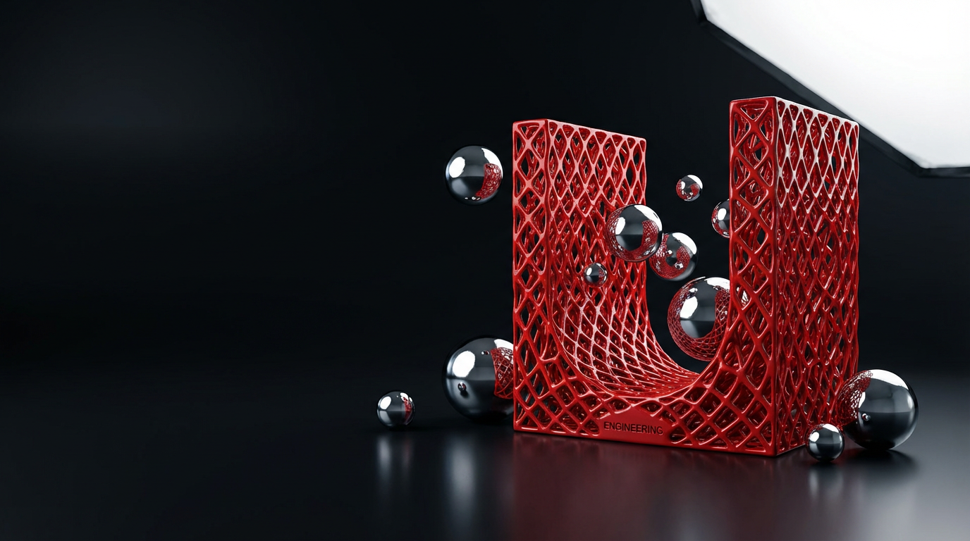 Engineering as Marketing concept visualization